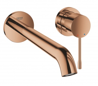 Смеситель для раковины  GROHE Essence New на 2 отверстия, теплый закат глянец (19967DA1)