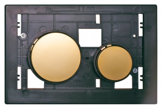 Кнопка смыва Tece Loop Modular 9240668 кнопка золотая, стекло