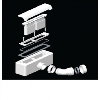 Сифон для поддона WeltWasser TRАВ 8 WT 10000000910