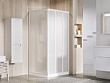 Боковая стенка Ravak Supernova APSS-80 940401R211 профиль белый, пластик pearl