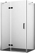 Душевой уголок Wasserkraft Aller 10H07LB black matt, 120x90 см