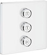Переключатель потоков Grohe Grohtherm SmartControl 29158LS0 на три потребителя, moon white