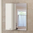 Зеркало-шкаф Comforty Неаполь 65 белый глянец