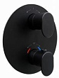 Термостат Kerama Marazzi Ole 67638EKM.01.093 для душа, матовый черный