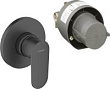 Смеситель Hansgrohe Vernis Blend 71649670S с внутренней частью, для душа