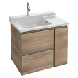 Тумба под раковину Jacob Delafon Soprano EB1333-E10 80 см, квебекский дуб