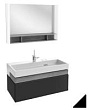 Мебель для ванной Jacob Delafon Terrace EB1187-M61 100 см, мягкий черный