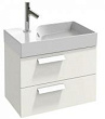 Мебель для ванной Jacob Delafon Rythmik EB1301-G1C 60см, 2 ящика, белый бриллиант
