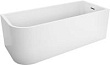 Акриловая ванна BelBagno BB712-1500-730-R 150x73 см со сливом-переливом, с донным клапаном