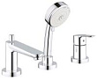 Смеситель Grohe BauEdge 2511700A на борт ванны, хром