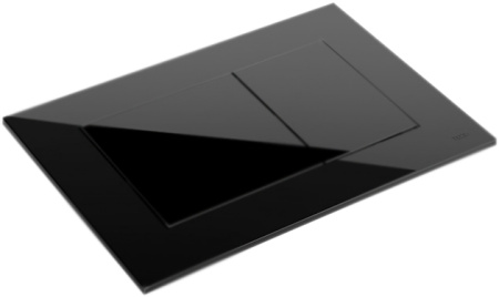 кнопка смыва tecenow 9240403 черная глянцевая 