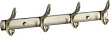 Планка Savol S-00114C, 4 крючка