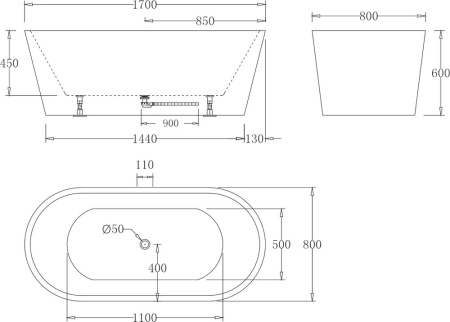 BELBAGNO__170X80_BELYY_GLYANECCHYORNAYA_MATOVAYA_P000042785_1