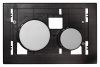 Кнопка смыва Tece Loop Modular 9240665 кнопка хром матовый, стекло