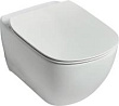Унитаз подвесной Ideal Standard Tesi T355101 безободковый, с микролифтом