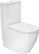 Унитаз-компакт D&K Matrix DT1397516 безободковый, с микролифтом