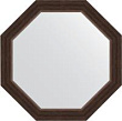 Зеркало Evoform Octagon BY 3722 палисандр