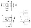 Бачок для унитаза Duravit Happy D.2 0934100005