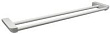 Полотенцедержатель WasserKraft Kammel K-8340WHITE двойной