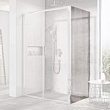 Боковая стенка Ravak Blix Slim BLSPS-80 Transparent, профиль блестящий