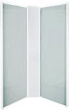 Задняя стенка IDO Showerama 10-5 Comfort 558.316.00.1 100х100 профиль хром матовый, стекло матовое