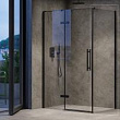 Боковая стенка Ravak COPS-80 X9VV40300Z1 Transparent, профиль черный
