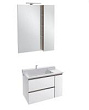 Мебель для ванной Jacob Delafon Soprano EB1330-N18 80 см, белый 