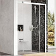 Душевая дверь в нишу Ravak Matrix MSD4-140 Transparent, профиль белый