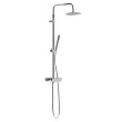 Душевая стойка Damixa Scandinavian Pure 936780000 со смесителем-полкой