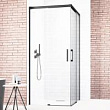Дверь для душевого уголка Radaway Idea Black KDD 80 R