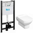 Комплект Roca Dama Senso Pack 893104680 система инсталляции + унитаз с крышкой-сиденьем Slim