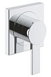 Внешняя часть встраиваемого вентиля GROHE Allure, хром (19384000)