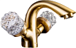 Смеситель Boheme Crystal 311-CRST для раковины