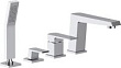 Смеситель BelBagno Arlie ARL-VIM4-CRM на борт ванны