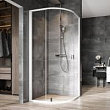 Душевой уголок Ravak Nexty NSKK3-80 Transparent, профиль белый