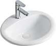 Раковина Orange B06-520W белая глянцевая