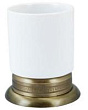 Стакан Boheme Medici 10612 бронза, белый