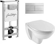 Комплект Jacob Delafon Patio E5504-NF-M16 кнопка хром