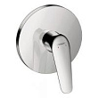 Смеситель Hansgrohe Novus 71068000 с внутренней частью для душа