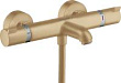 Термостатический смеситель Hansgrohe Ecostat Comfort 13114140 для ванны с душем, шлифованная бронза