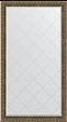 Зеркало Evoform Exclusive-G floor BY 6372 114x204 см вензель серебряный