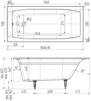 Wotte Forma 150x70