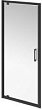 Душевая дверь в нишу Kerama Marazzi Vetro VE.100.PD.BLK.M 100x195 см, профиль черный матовый
