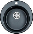 Мойка кухонная Paulmark Gelegen PM404800-BLM черный металлик
