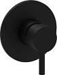 Смеситель Paffoni Light LIG011NO с внутренней частью, для душа, черный
