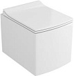 Унитаз подвесной безободковый OWL 1975 Cube Ruta-H с сиденьем DP микролифт