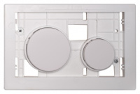 Кнопка смыва Tece Loop Modular 9240664 кнопка белая антибактериальная, стекло