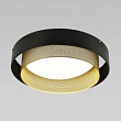 Накладной светильник Eurosvet Imperio 90286/1 чёрный/золото Smart