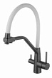 Смеситель Fmark FS0662-Q02 с гибким изливом, для кухни