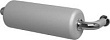 Подголовник для ванны Riho AH01 Uni silver